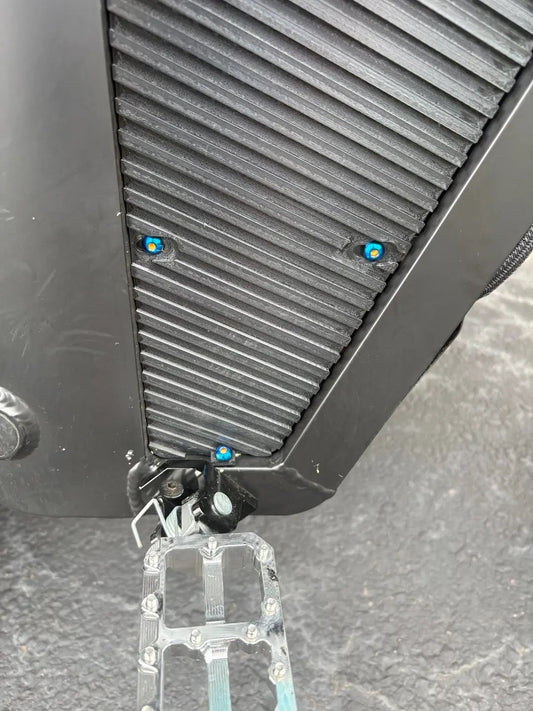 Tuttio Soleil 01 Motor Cover Titanium Bolts