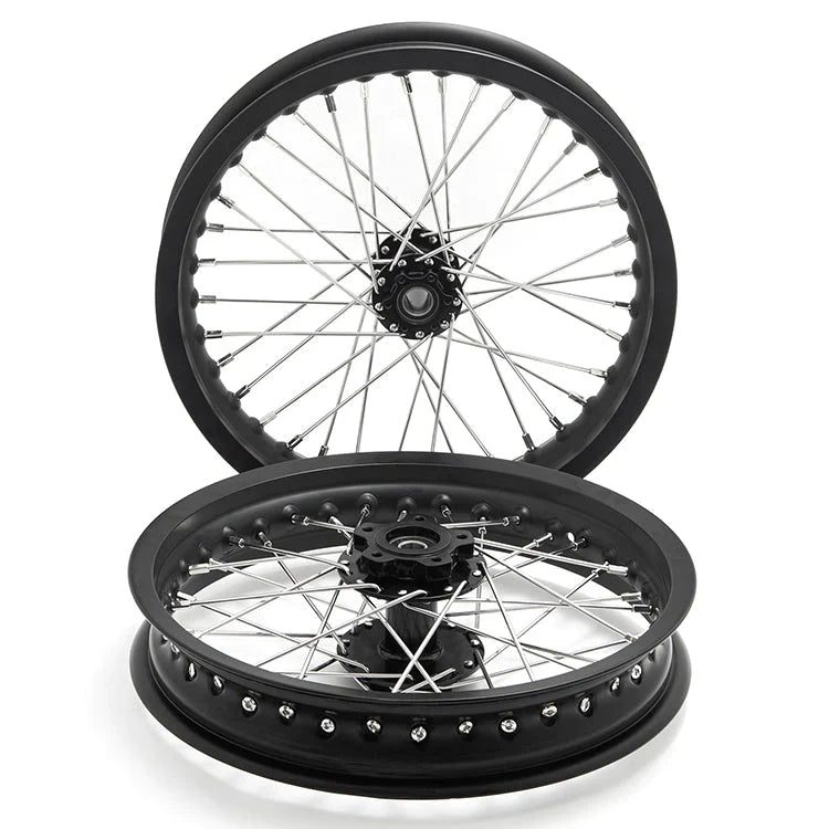 14” Supermoto Wheel Set