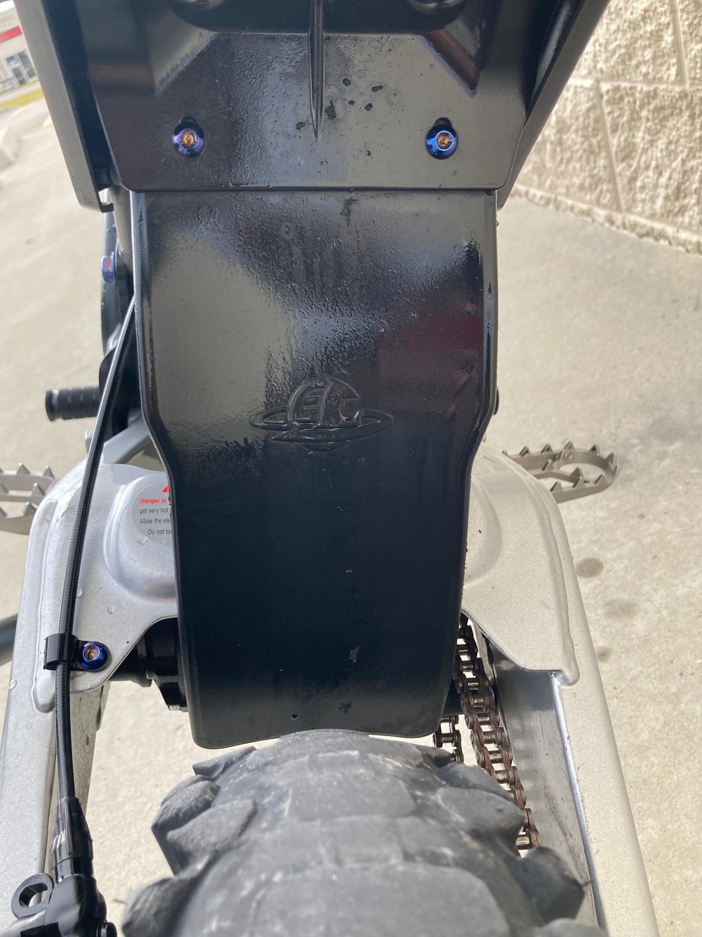 RTR Titanium Mud Flap Bolts