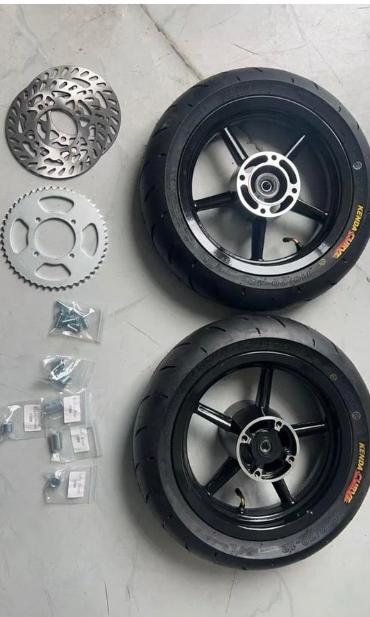 Tuttio/Razor Supermoto Wheel Set