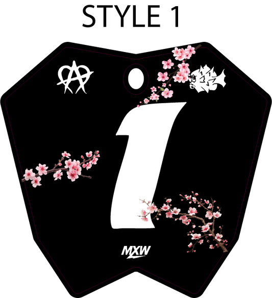 Cherry Blossom Rtr Front Plate Decal
