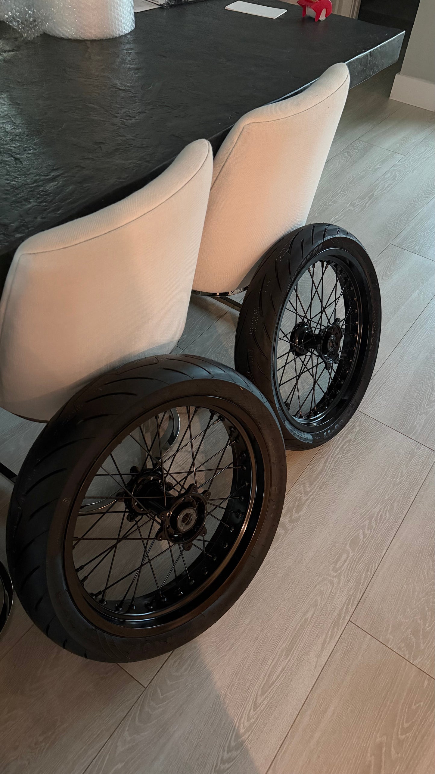 17" Ultra Bee Supermoto wheels