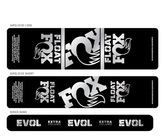 Metallic 2024+ Fox Float Shock Decal