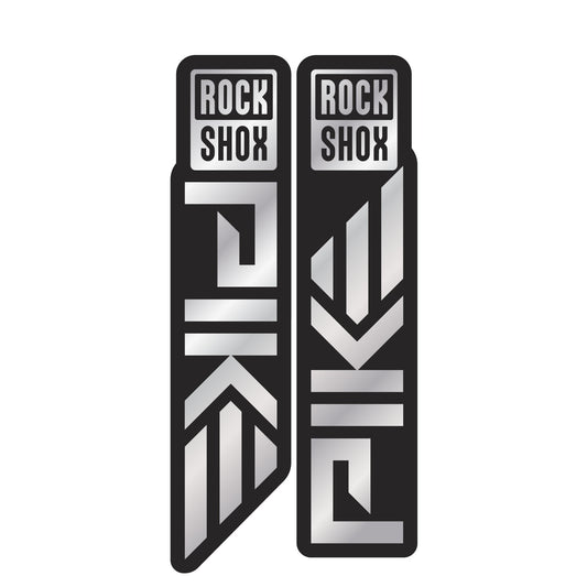 Metallic RockShox Pike Fork Decal