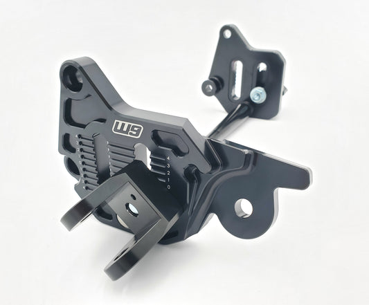 Warp 9 Adjustable Foot Peg Mount