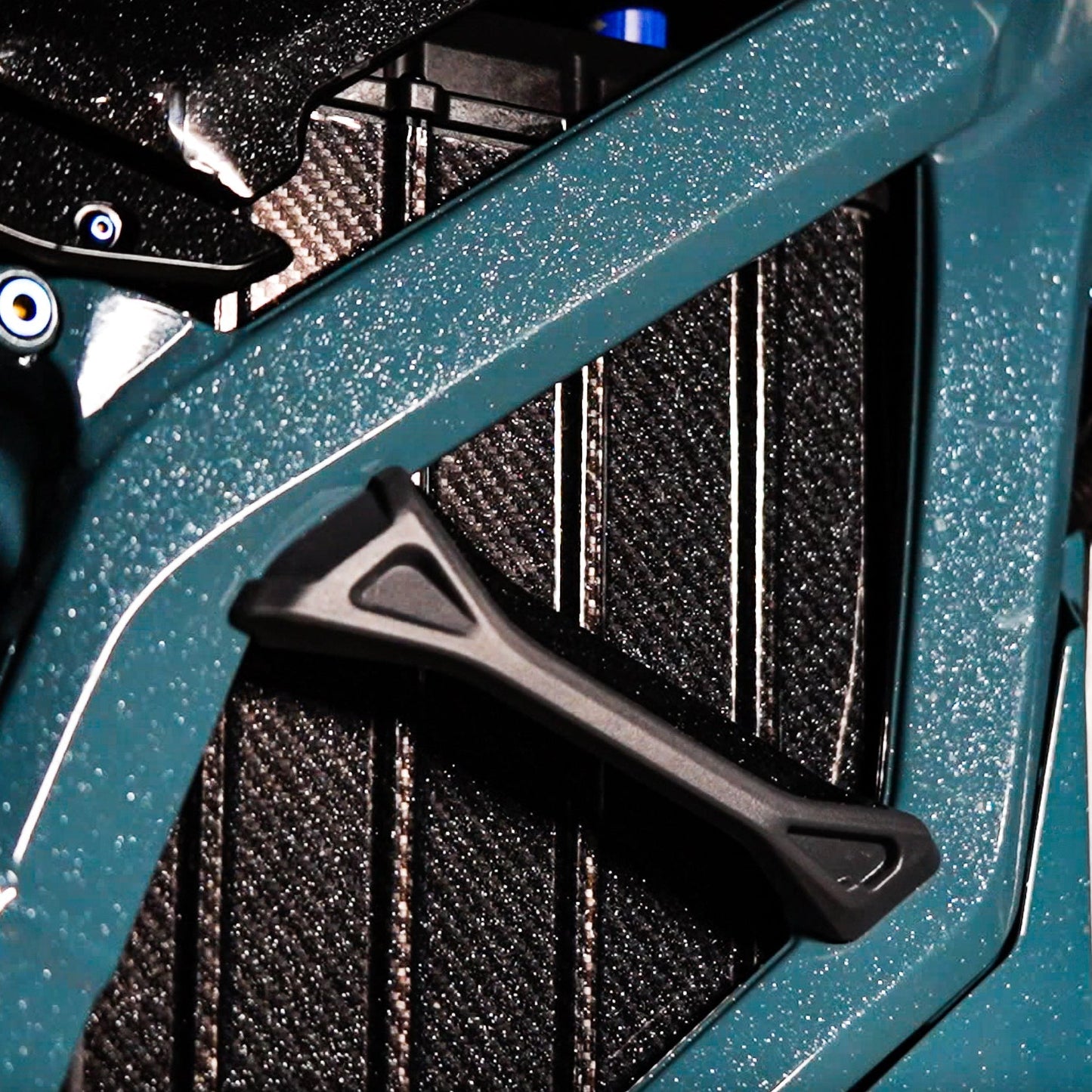 Ultra Bee Carbon Fiber Battery Decal