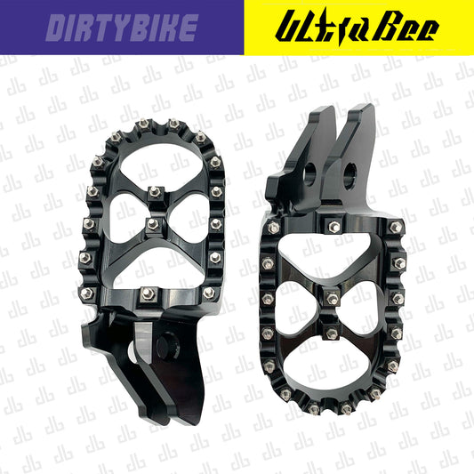 Foot Pegs Aluminum CNC Heavy Duty | Sur-Ron Ultra Bee