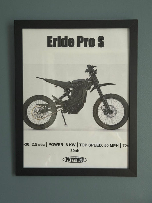 Eride Pro S Framed Poster