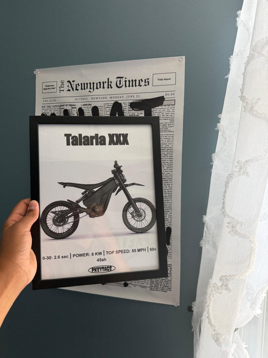 Talaria XXX Framed Poster