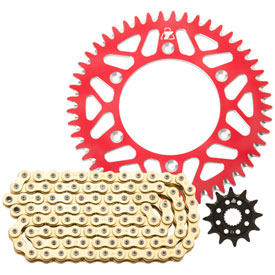 Tusk Chain and Sprocket Kit - Aluminum Rear/ X-ring Chain Rear Sprocket