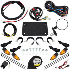 Tusk Atv Horn & Signal Kit with Flush Mount Signals