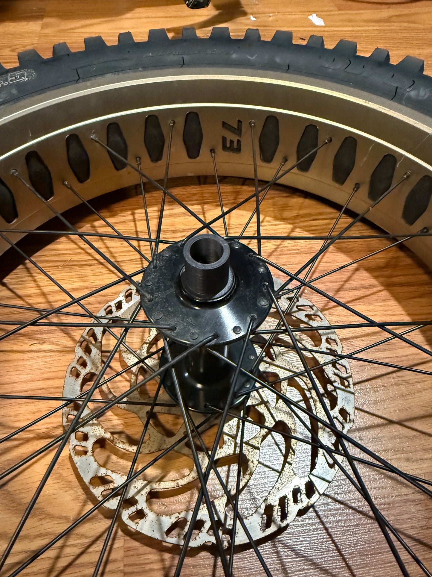 CMX Hub to DNM Fork Conversion Spacers – Super73 RX, R Adventure, S Adventure & Z Adventure
