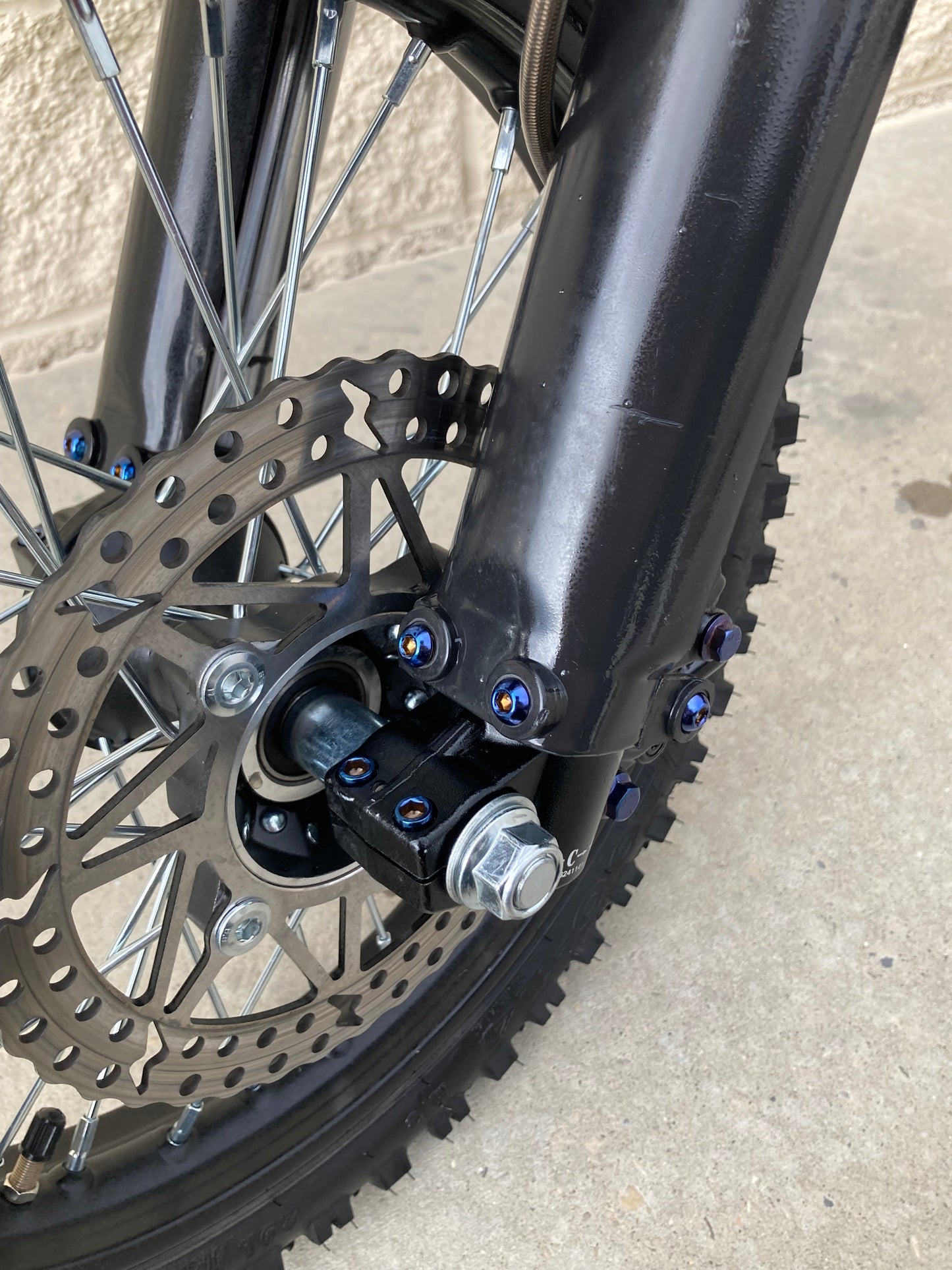 RTR Titanium Fork Guards