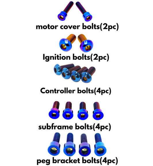 "Value" Talaria MX3/4/5 Titanium Kit