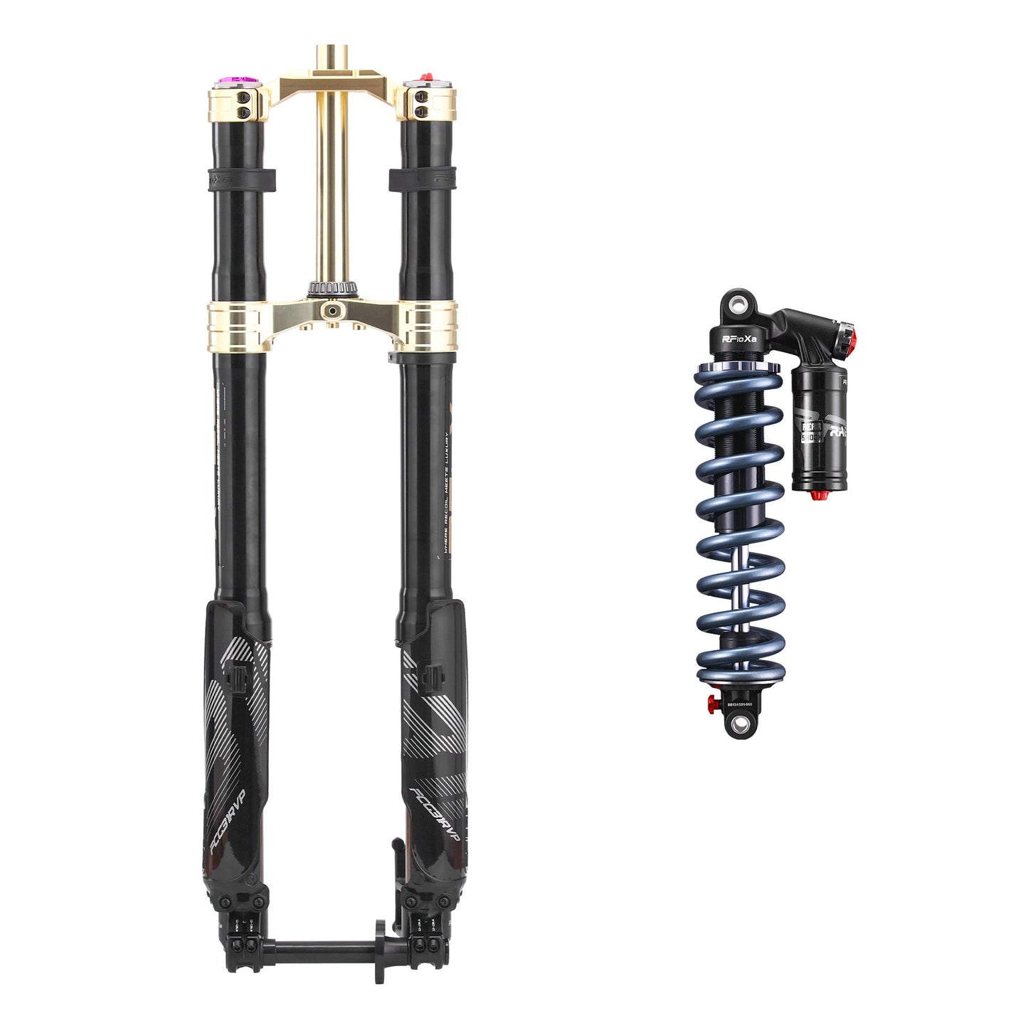RFloXa Suspension Bundle – Hawk31 MAX 228mm + RAB50RC Rear Shock