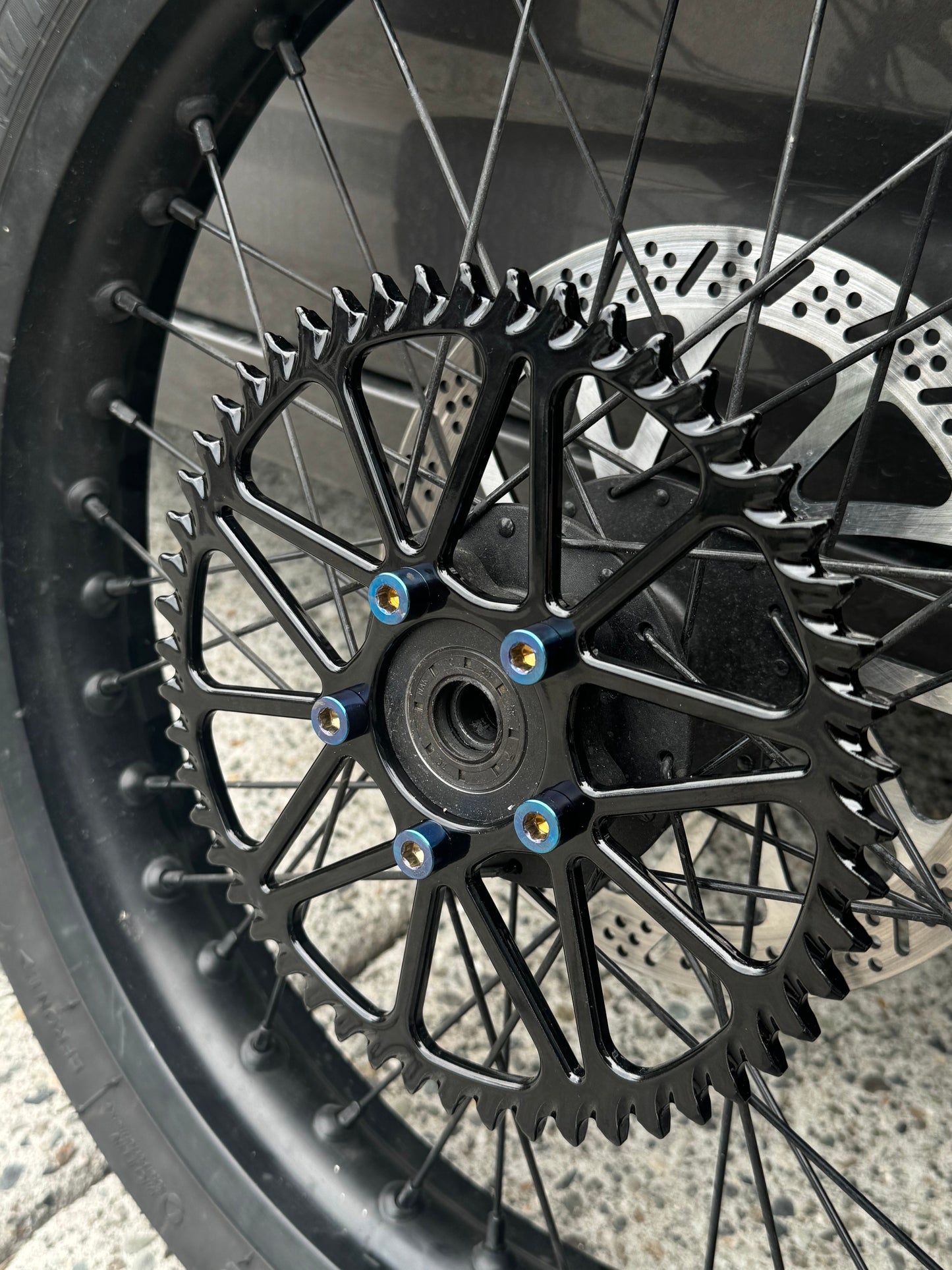 Titanium Sprocket Bolts