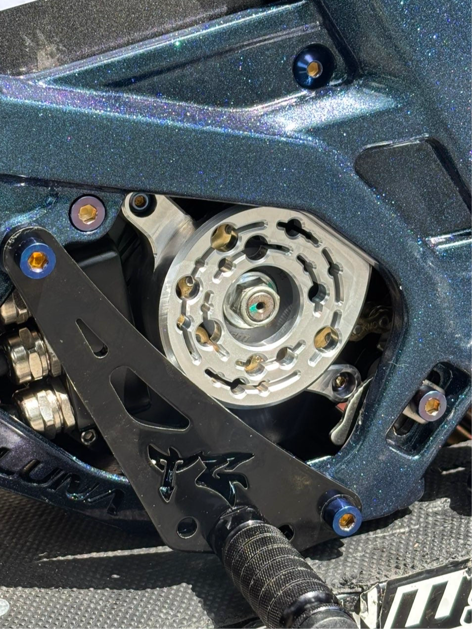 Surron/E-Ride “Pro” Style Metal Motor Cover