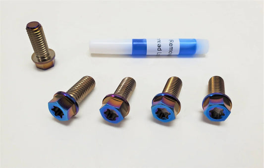 Warp 9 E-Moto Titanium Sprocket Bolts