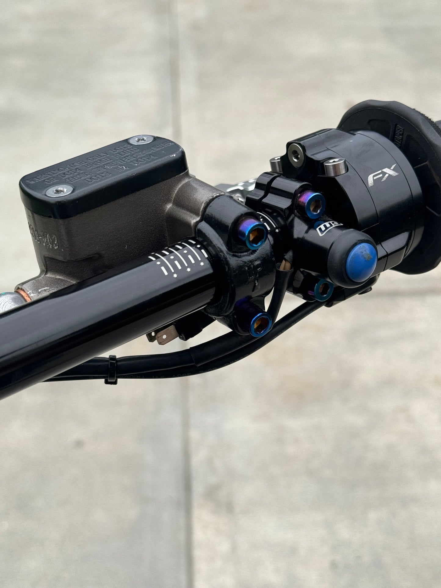 Ultra Bee Titanium Hand Brake Bolts