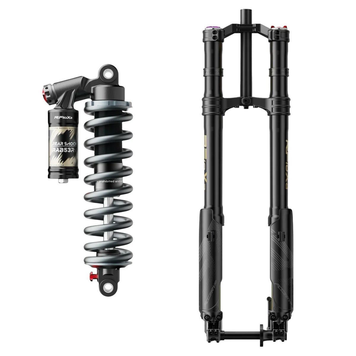 RFloXa Bundle: Hawk 31 MAX 228mm Fork + RAB50RC Rear Shock
