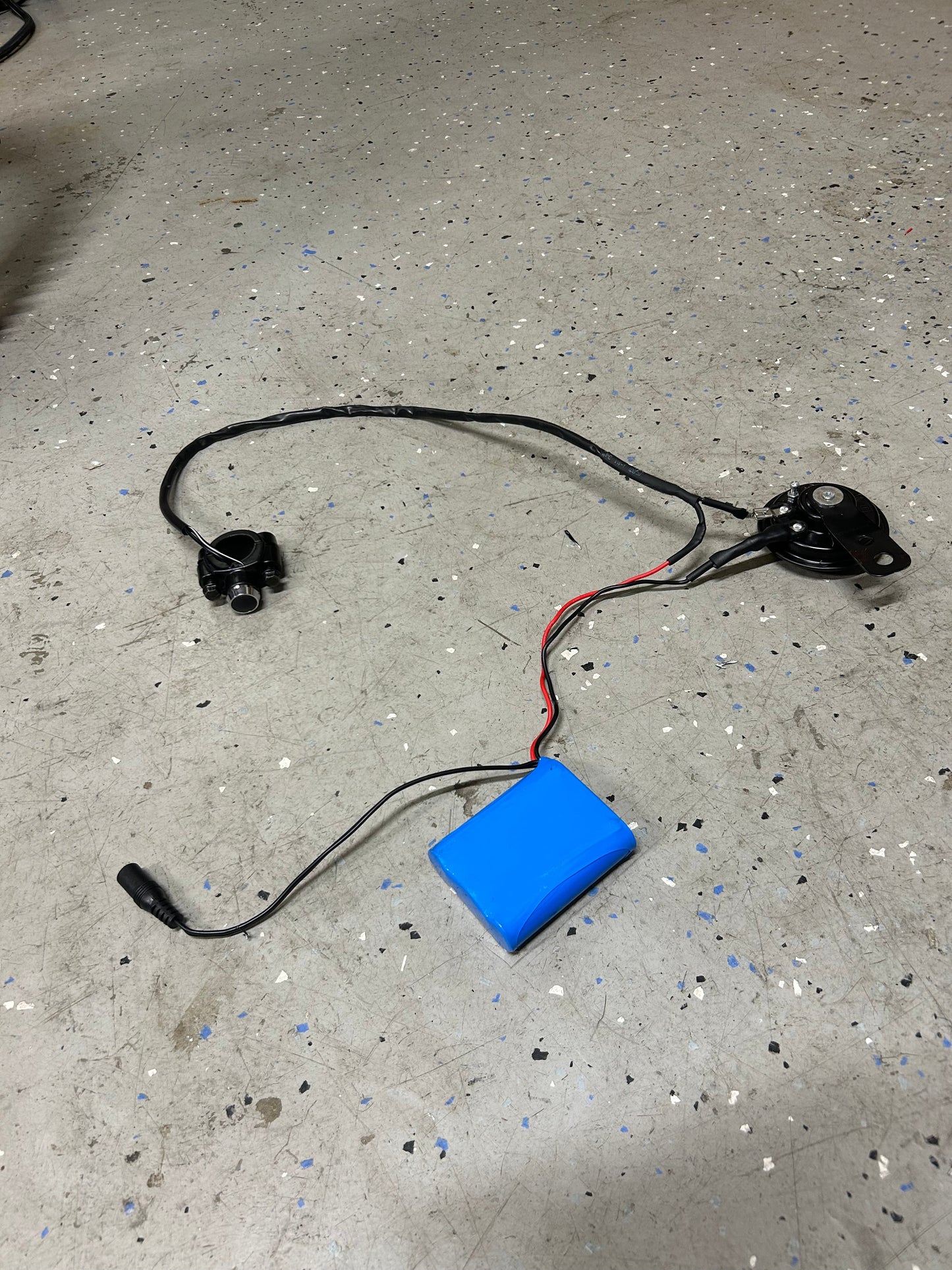 Rechargeable Battery-Powered Horn