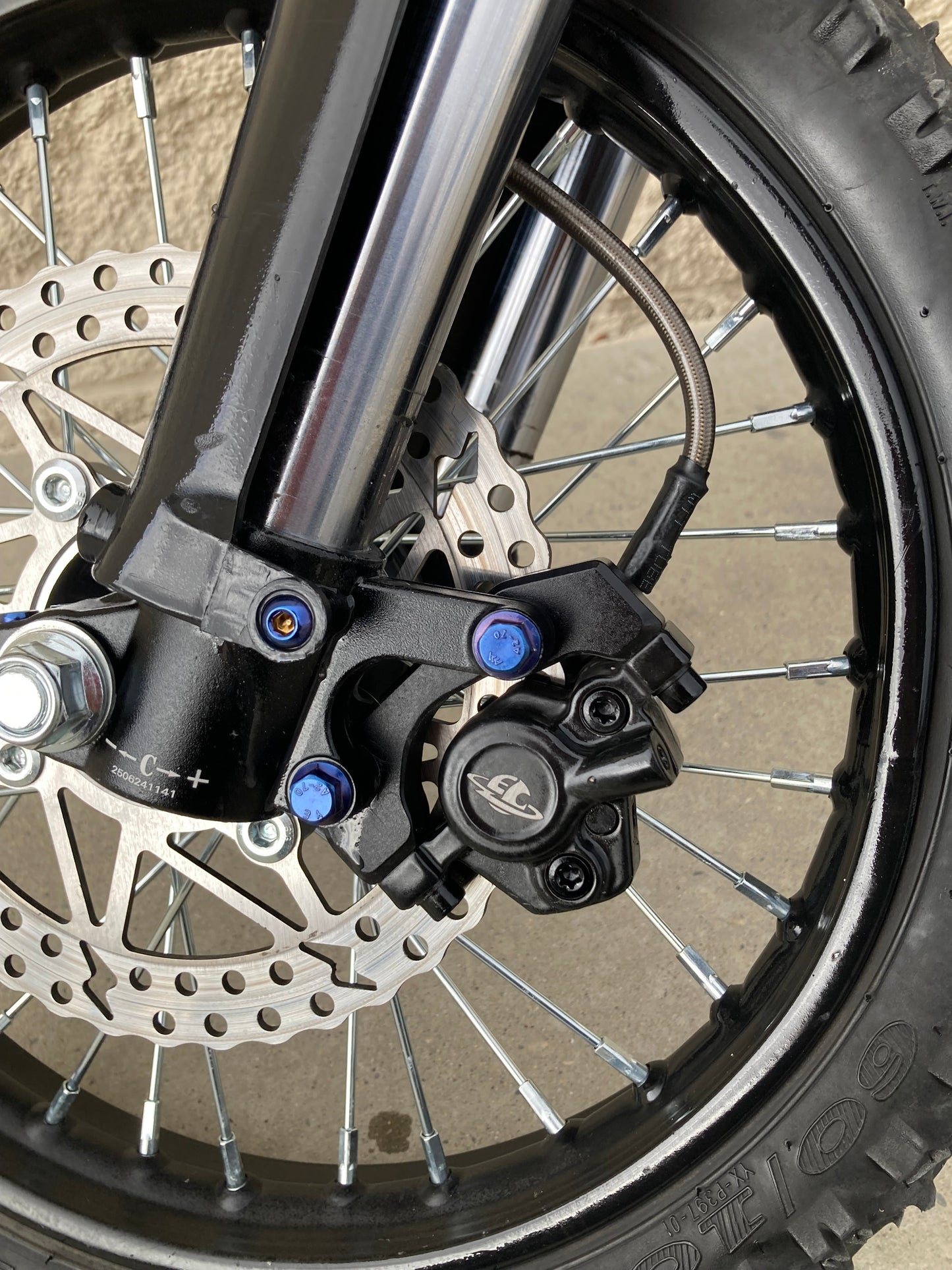 RTR Titanium Front Brake Hanger