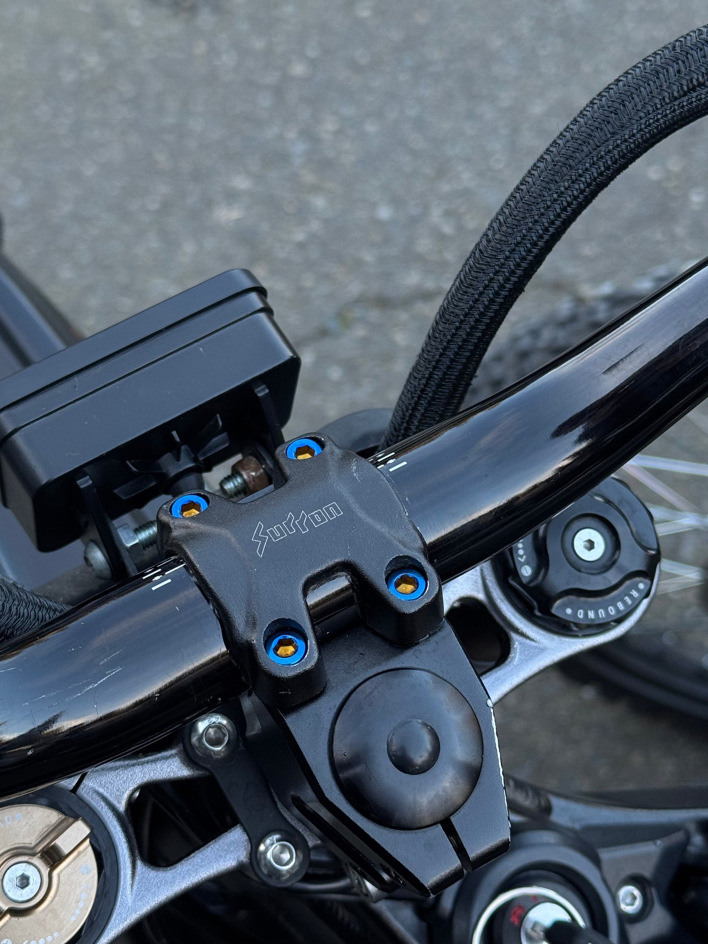 Surron oem stem titanium
