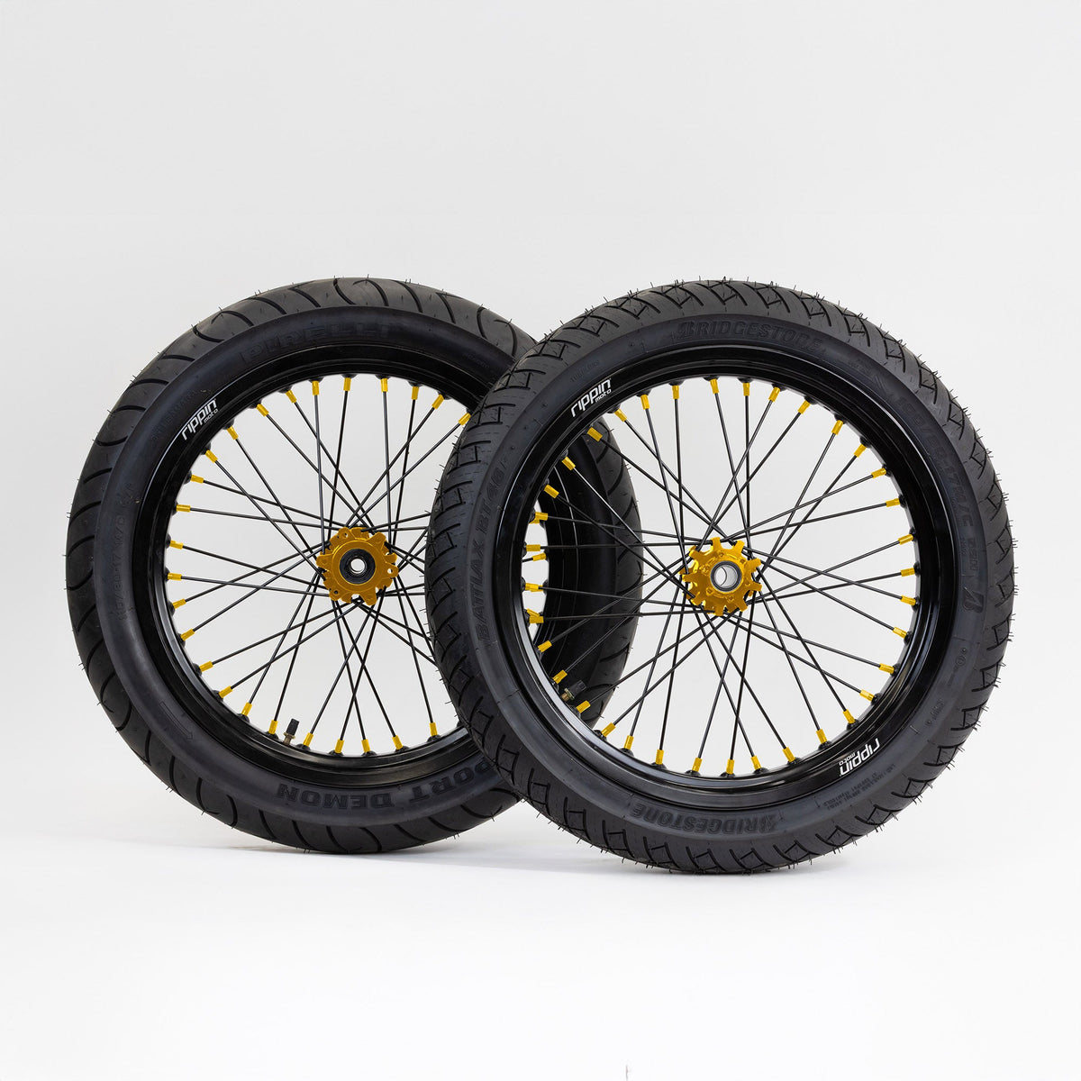 Blackline Ready-to-Ride Supermoto Wheelset for Talaria MX5