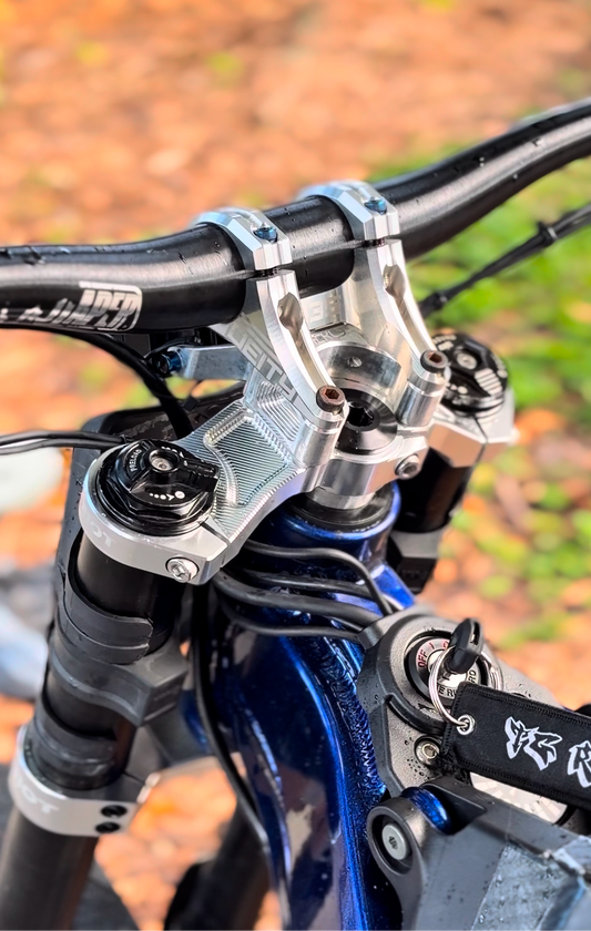 Surron LBX Chrome Fork Clamps