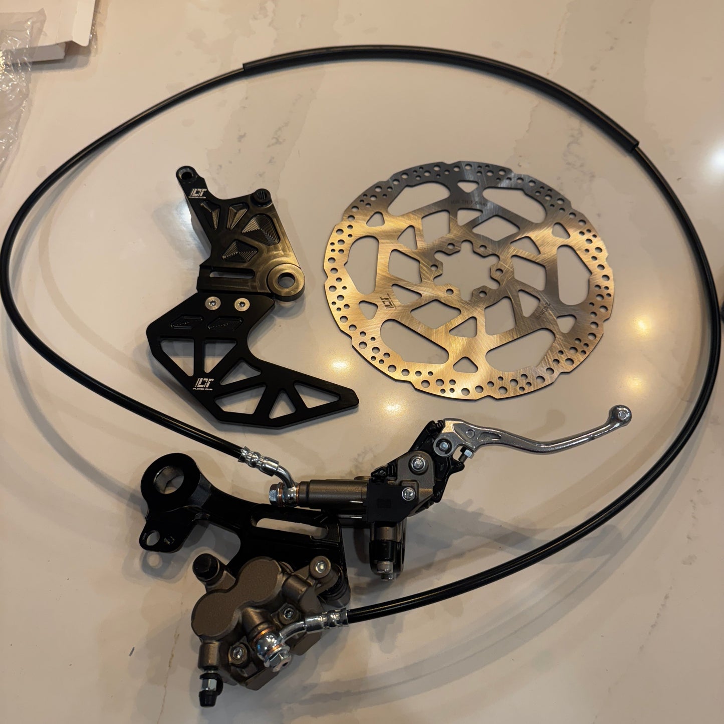 V2 Ultra Bee Rear Brake Kit for Sur‑Ron LBX & E‑Ride Pro