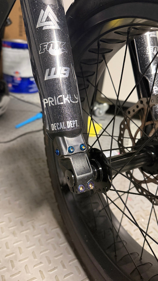 Super73 Titanium Fork Guard Bolts