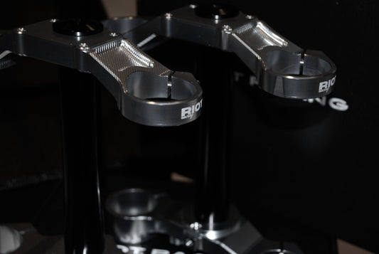 Surron LBX Chrome Fork Clamps