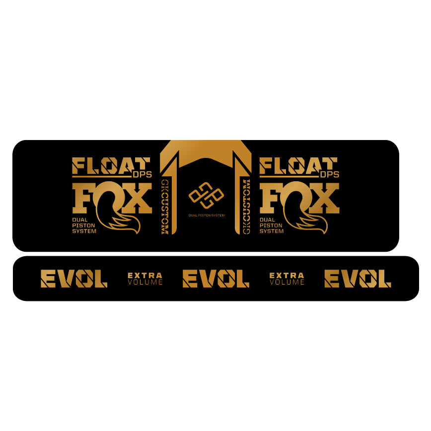 Metallic Fox DPS Shock Decal – torvexlab