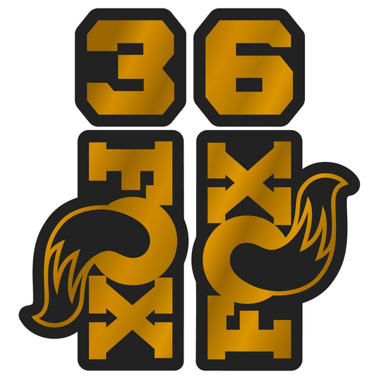 Metallic 2026 Fox 36 Fork Decal