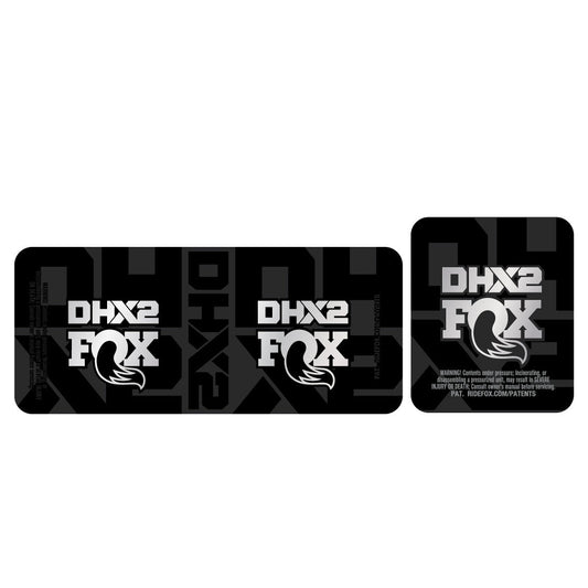 Metallic 2026 Fox DHX2 Shock Decal