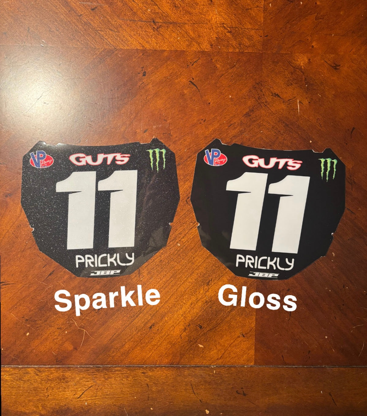 Vented Motocuts Plate w/Rivots