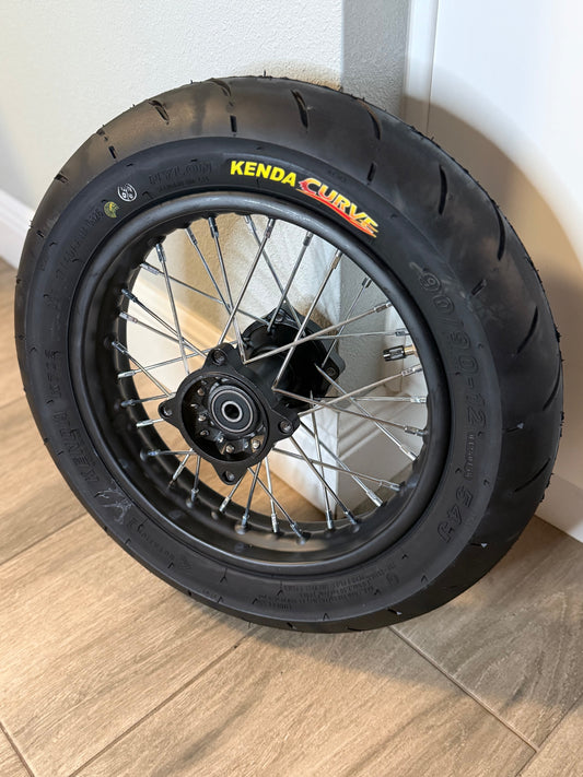 12” Supermoto Wheel Set – Mini E-Moto