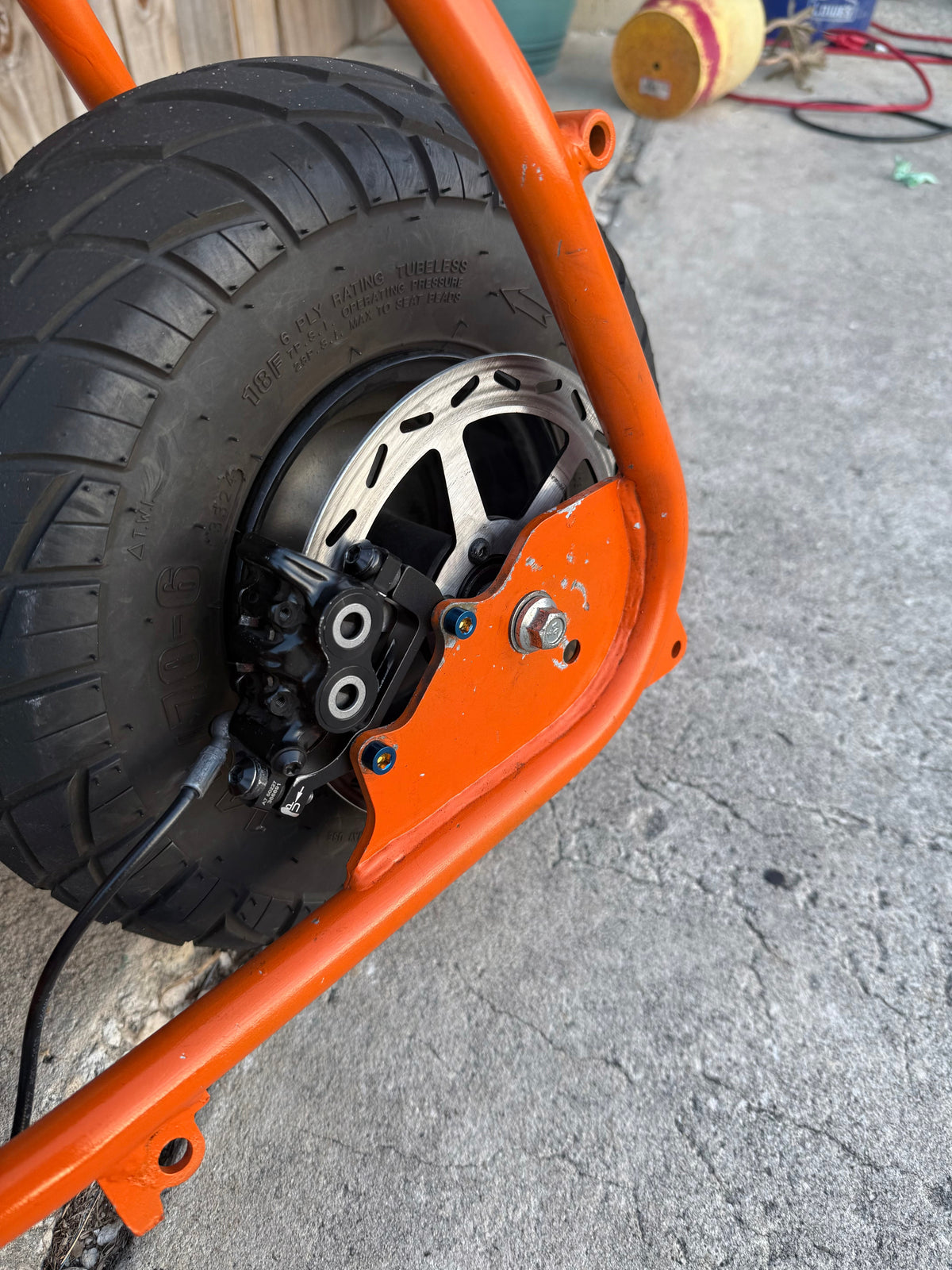 Ebox Dragster 180mm Big Rotor kit