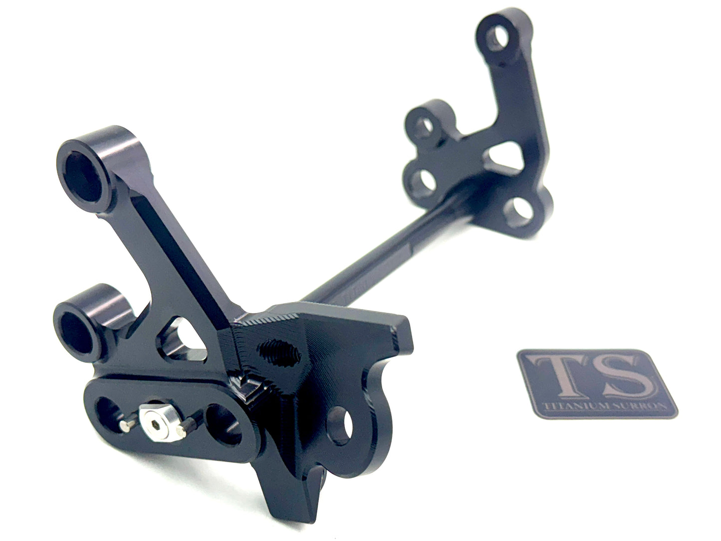 Custom CNC Aluminum Footpeg Bracket Assembly E-Ride Pro