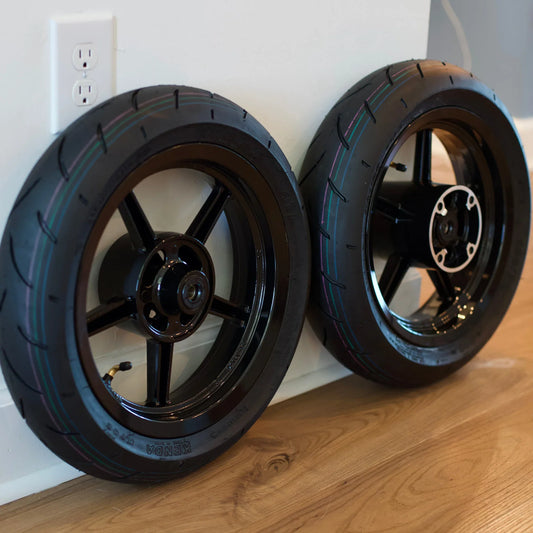12” Supermoto Wheelset Kit – Tuttio, Yozma, Heybike & Razor