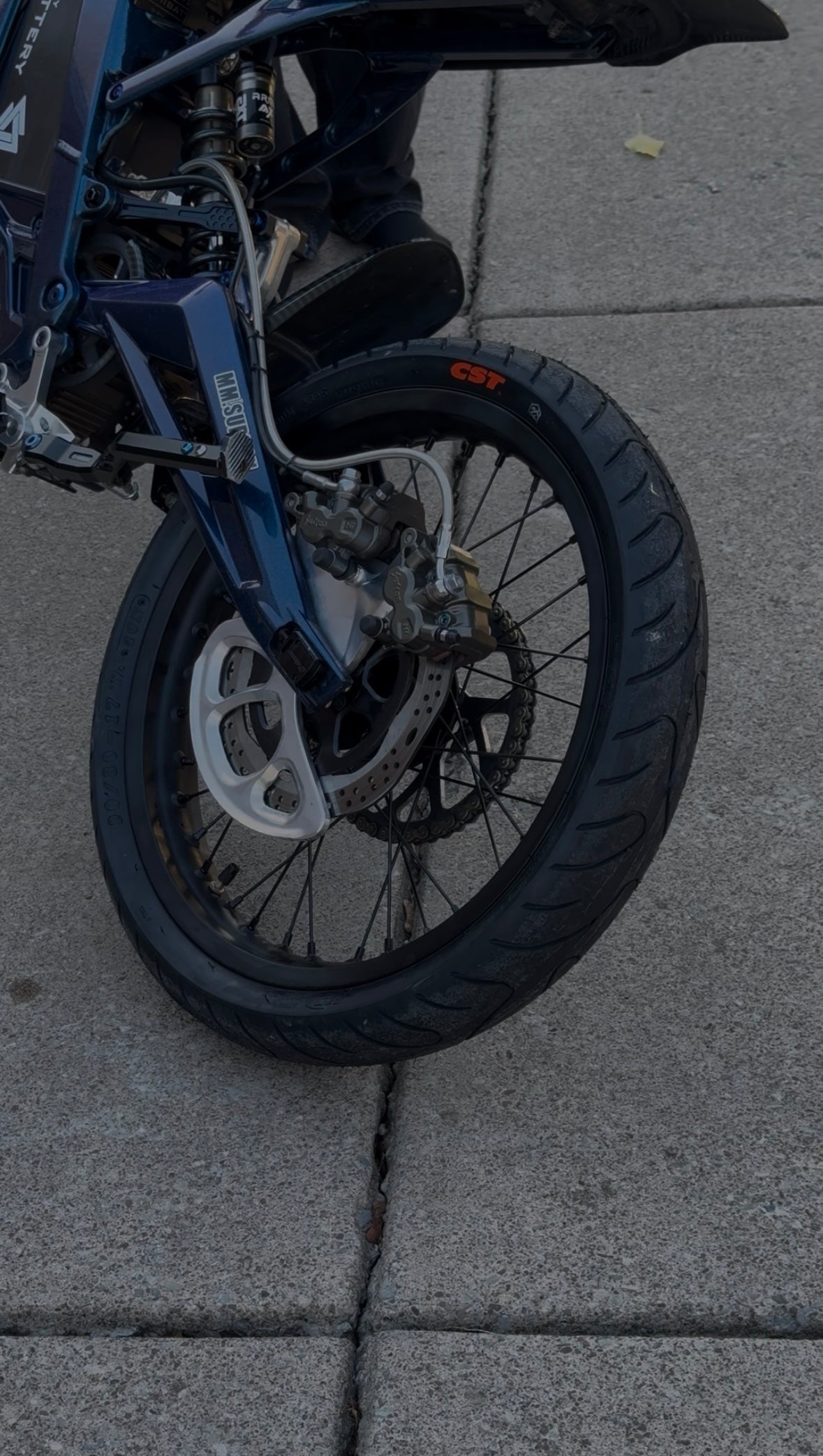 17in Supermoto Wheel Set for Surron / E Ride Pro / 79Bike / Ventus