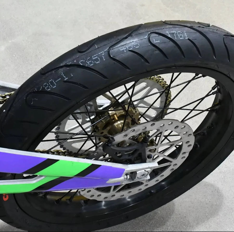17in Supermoto Wheel Set for Surron / E Ride Pro / 79Bike / Ventus