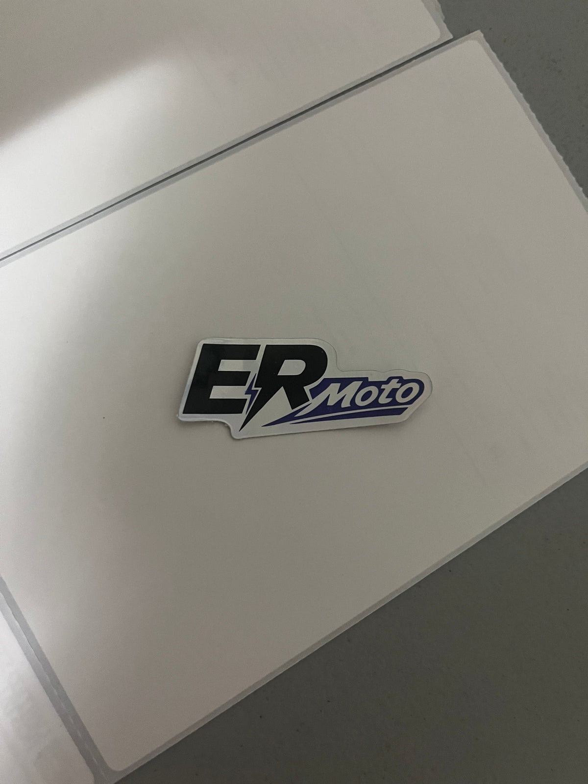 ER Moto sticker