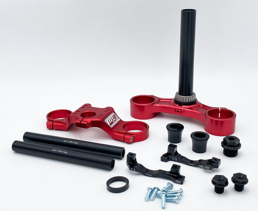 Warp 9 FastAce Drop Crown Triple Clamps