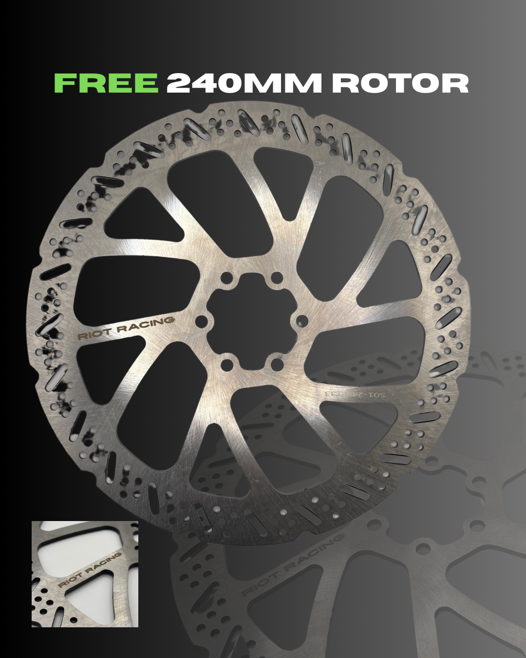 Riot V2 Brakes — LBX / E-Ride / Talaria XXX (Limited 5-Year Warranty)