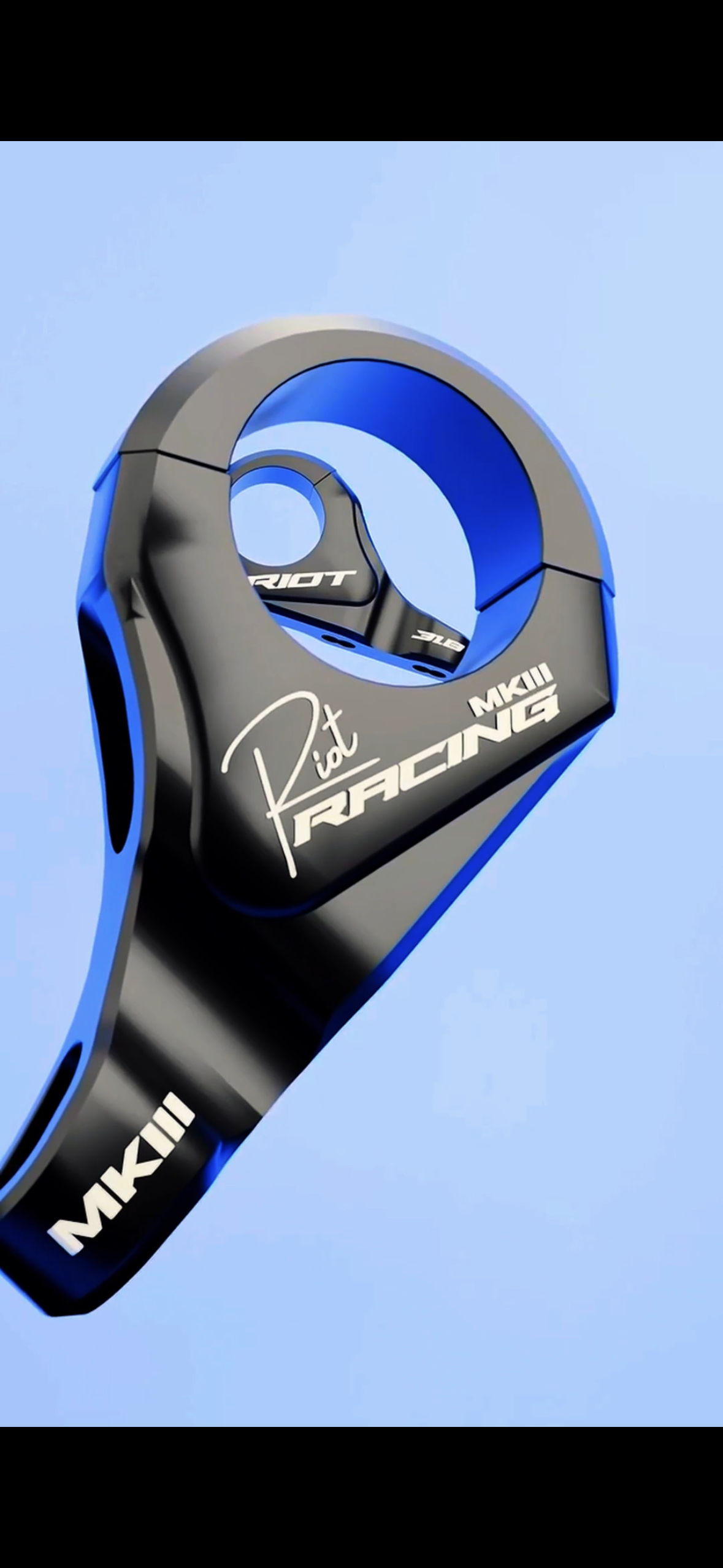 Riot MKIII Direct Mount Stem — 31.8mm | Fits Almost All E-Motos