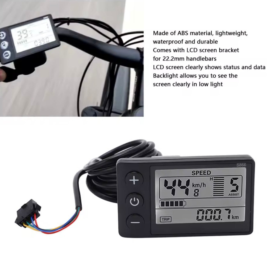 S866 LCD Display for Ridstar Q20