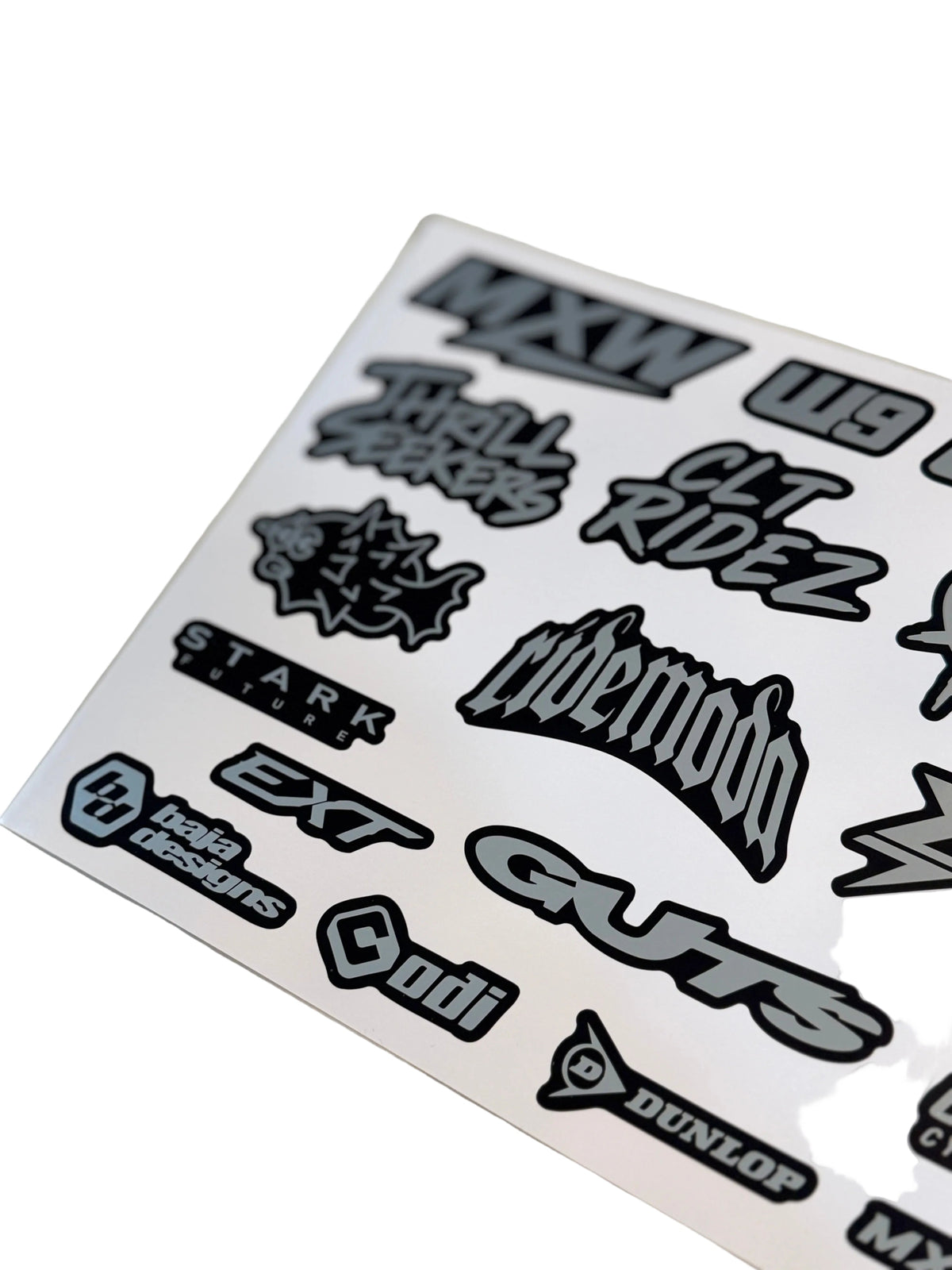 E-Moto Logo Sticker Sheet