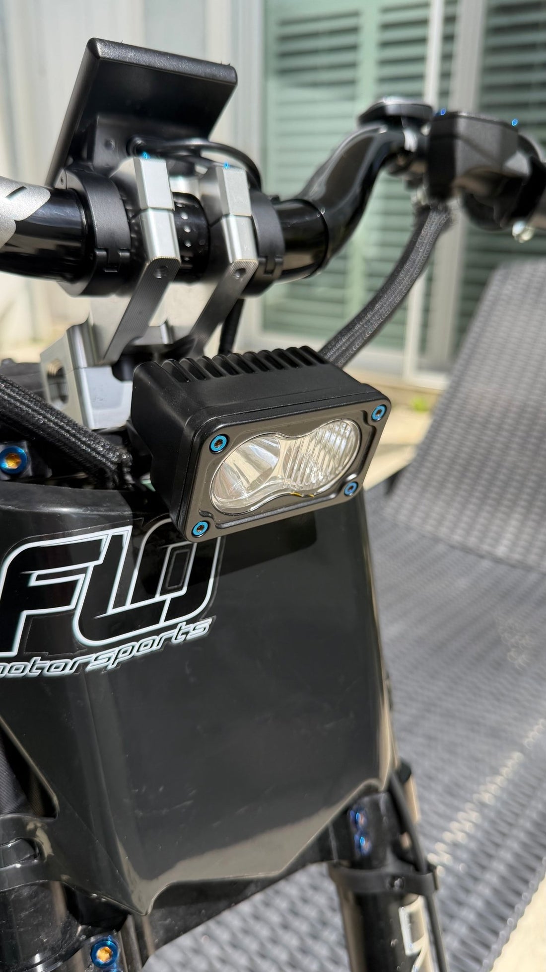 Front Baja titanium