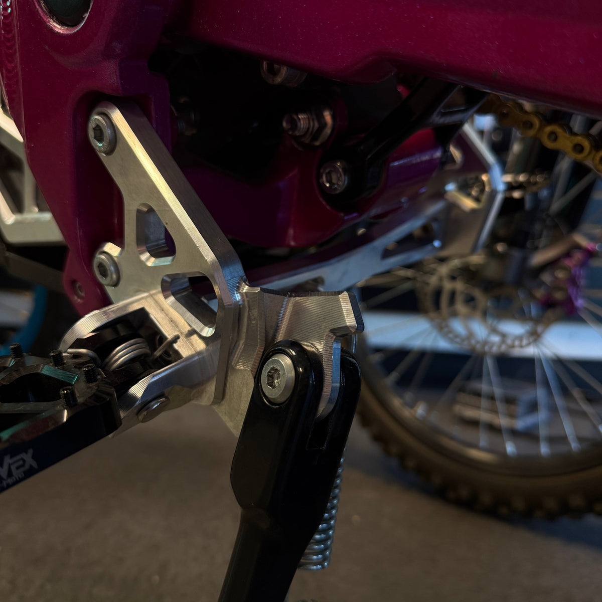 KyVex Talaria MX4/MX5 Billet Peg Bracket & Brace